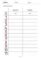 Vorschau - Arbeitsblätter - Numbers: Vocabulary Worksheet 3 (Englisch) - Seite 2
