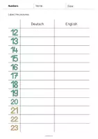 Vorschau - Arbeitsblätter - Numbers: Vocabulary Worksheet 3 (Englisch) - Seite 3