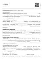 Vorschau - Arbeitsblätter - Alkohole (Lückentext und Übungen) - Deckblatt