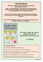 Vorschau - Mal- und Bastelvorlagen - Klettmappen, Person anziehen - Seite 1