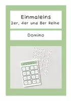 Vorschau - Spiele - Einmaleins 2er, 4er und 8er Reihe - Domino - Seite 1