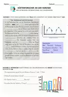 Vorschau - Arbeitsblätter - Informationen aus Grafiken entnehmen. Stationsarbeit rund um Seehundbabys und die Nordsee - Seite 1