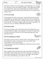 Vorschau - Arbeitsblätter - Der Monarchfalter, Sachtext mit Lebenszyklus und mehr, Klasse 2, 3, 4 - Seite 2