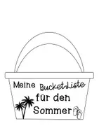 Vorschau - Mal- und Bastelvorlagen - Sommer Bucket Liste Schuljahresende Grundschule Sek I Basteln - Seite 3