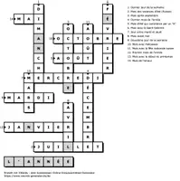 Vorschau - Arbeitsblätter - Kreuzworträtsel Monate und Tage / Mots croisés mois et jours - Seite 2