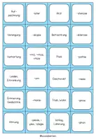 Vorschau - Spiele - Domino Lernspiel medizinische Fachsprache (Terminologie) Suffixe - Seite 3