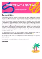 Vorschau - Stationenlernen - Wörter mit ä oder äu - Stationsarbeit / Lerninseln - Seite 1