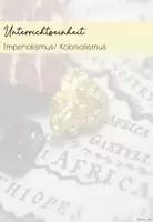 Vorschau - Stundenentwürfe - Materialpaket: Imperialismus/ Kolonialismus - Seite 1