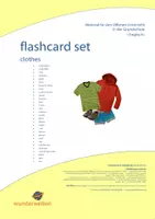 Vorschau - Bildkarten - clothes: flashcards english - 30 Bildkarten für die Wortschatzarbeit - Deckblatt