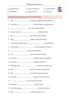 Vorschau - Arbeitsblätter - Tenses Overview – Vergleich, Regeln und Übungen (A4, A3) - Seite 3