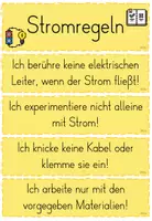 Vorschau - Unterrichtsreihen - Einheit Energie: Regeln im Umgang mit Strom (7. Stunde) Klasse 3/4 - Seite 3