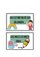 Vorschau - Anderer Materialtyp - Bunte Reflexionskarten für jeden Unterricht - Deckblatt