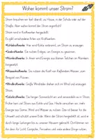 Vorschau - Unterrichtsreihen - Einheit Energie: Woher kommt unser Strom? (3. Stunde) Klasse 3/4 - Seite 3