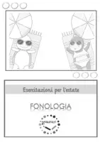 anteprima - Esercizi - Esercitazioni per le vacanze_Fonologia - Pagina 1