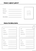 Vorschau - Arbeitsblätter - Logbuch - Lerntagebuch - Planer (individuell nutzbar) - Seite 3