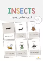 Vorschau - Spiele - Insects: I have..., who has...? (Englisch) - Deckblatt