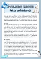 Vorschau - Arbeitsblätter - Polare Zone - Arktis und Antarktis - Seite 1