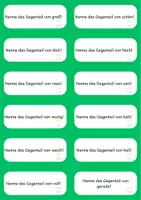 Vorschau - Spiele - Stop and Swap Adjektive Spiel Deutsch Wortarten - Seite 2