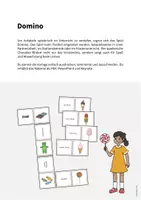 Vorschau - Stationenlernen - Sweets: Domino (Englisch) - Seite 1