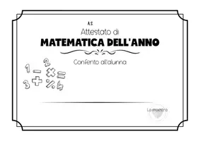 anteprima - Altro tipo di materiale - Attestato di... uno per ciascun alunno - Pagina 2