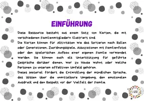 Vorschau - Stationenlernen - Familienmitglieder - Seite 1