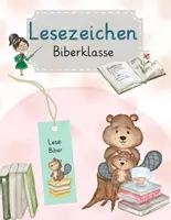 Vorschau - Mal- und Bastelvorlagen - Lesezeichen für die Biberklasse - Druckschrift - Deckblatt