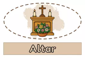 Vorschau - Poster - Kirchenraum entdecken: Tafelmaterial mit Bildern und Begriffen - Seite 3