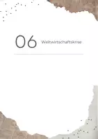 Vorschau - Arbeitsblätter - Weltwirtschaftskrise - Deckblatt