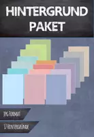 Vorschau - selbst erstellte Cliparts/Grafiken - Set Hintergründe - private und kommerzielle Nutzung - Deckblatt