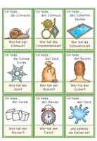Vorschau - Spiele - Wörter mit - ck - Lesespiel - Ich habe ... Wer hat ..? in zwei Versionen - Seite 3