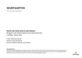 Vorschau - Stationenlernen - Wurfgarten: 40 Stationskarten für den Sportunterricht - Seite 2