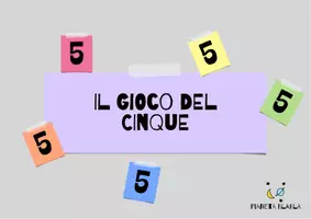 anteprima - Giochi - Il gioco del cinque - Pagina di copertina