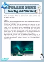 Vorschau - Arbeitsblätter - Polare Zone - Polartag und Polarnacht - Seite 2