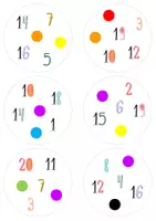 Vorschau - Spiele - Spiel "Wer ist schneller" Zahlen und Farben - Seite 3