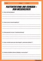 Vorschau - Arbeitsblätter - Erdbeben – 20 Fragen für den Geografieunterricht | Arbeitsblätter Klasse 5–8 - Seite 2