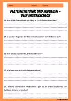Vorschau - Arbeitsblätter - Erdbeben – 20 Fragen für den Geografieunterricht | Arbeitsblätter Klasse 5–8 - Seite 3