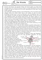 Vorschau - Stundenentwürfe - Sachtext die Kirsche, Lesen und Verstehen Klasse 3, 4, 5, 6 (differenzierter) - Seite 1