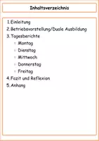 Vorschau - Arbeitsblätter - Praktikumsmappe - Seite 3