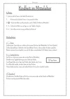 Vorschau - Arbeitsblätter - Kindheit im Mittelalter: Arm & reich (inkl. kreativer Zusatzaufgaben) - Seite 2