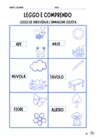 anteprima - Esercizi - LEGGO E COMPRENDO - Pagina di copertina
