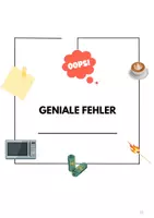 Vorschau - Unterrichtsreihen - Geniale Fehler Vortrag NMG Scaffolding - Deckblatt