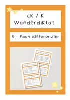 Vorschau - Spiele - ck oder k - Wanderdiktat - Seite 1