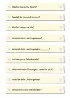 Vorschau - Anderer Materialtyp - DaZ Fragen Einstiegsfragen Sprechen - Seite 3