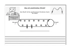 Vorschau - Arbeitsblätter - Was ist elektrischer Strom? Definition elektrischer Strom - Seite 2