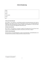 Vorschau - Stundenentwürfe - Unterrichtsentwurf Tief im Ozean - Seite 1