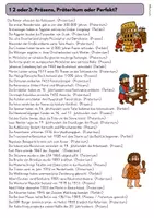 Vorschau - Spiele - Tempus unterscheiden Spiel, Präsens, Präteritum oder Perfekt: Wie 1,2 oder 3? - Seite 1