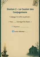 Vista previa - Hojas de trabajo - Jeu de grammaire française: Französisches Grammatikspiel - página 3