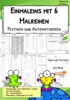 Vorschau - Arbeitsblätter - 6er-Reihe – Einmaleins automatisieren und festigen - Deckblatt