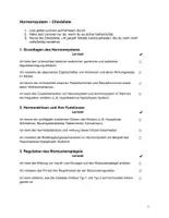 Vorschau - Arbeitsblätter - Hormonsystem - Checkliste - Seite 1
