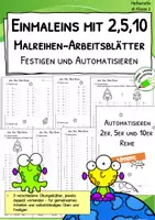 Vorschau - Arbeitsblätter - 2er-, 5er-, 10er-Reihe – Kernaufgaben automatisieren - Deckblatt